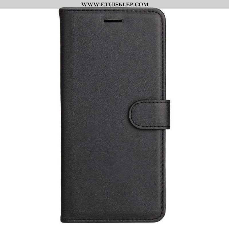 Etui Folio do Xiaomi Redmi Note 12 5G z Łańcuch Zwykły Z Paskiem